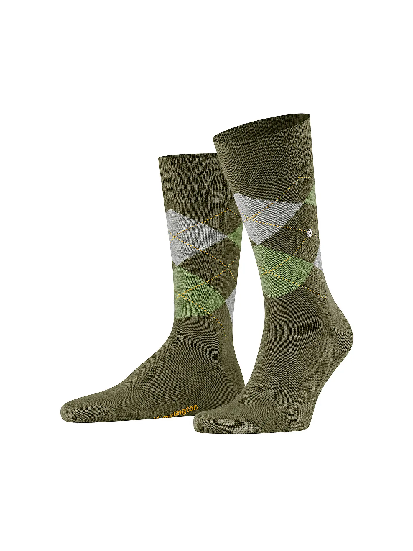 BURLINGTON | Herren Socken EDINBURGH 40-46 curry | olive